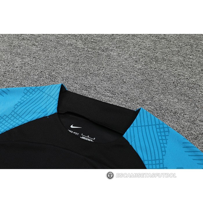 Chandal del Inter Milan Manga Corta 22-23 Negro - Pantalon Corto